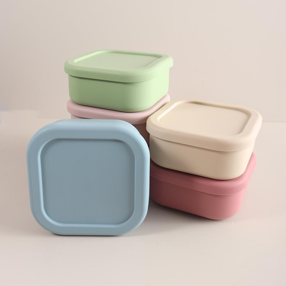 กล่องเก็บอาหารเด็กซิลิโคนเกรดอ - Food Snacks Name บทวิจารณ์และราคา