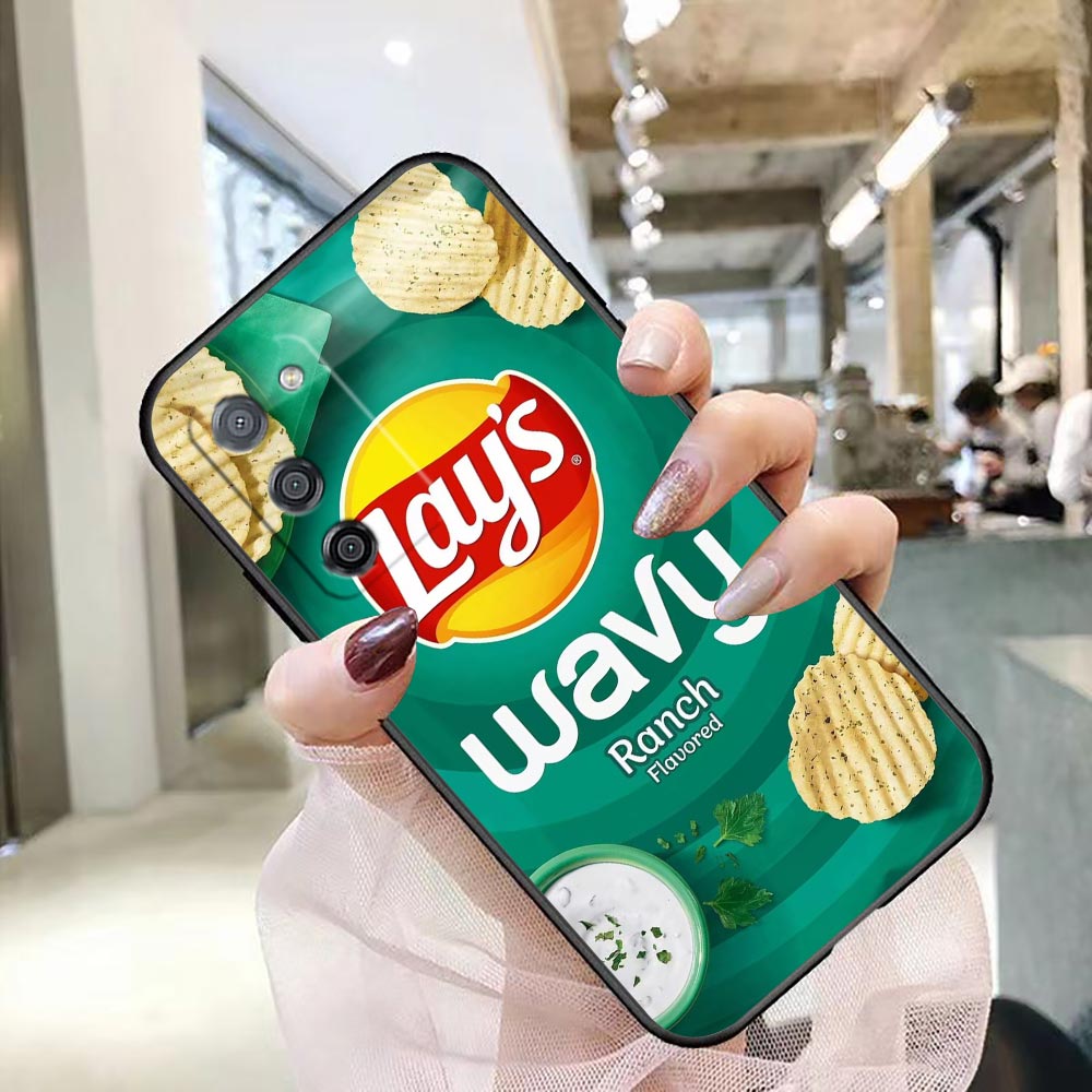 เคสโทรศัพท์สำหรับ OPPO A5X A6X - Food Snacks Logos บทวิจารณ์และราคา