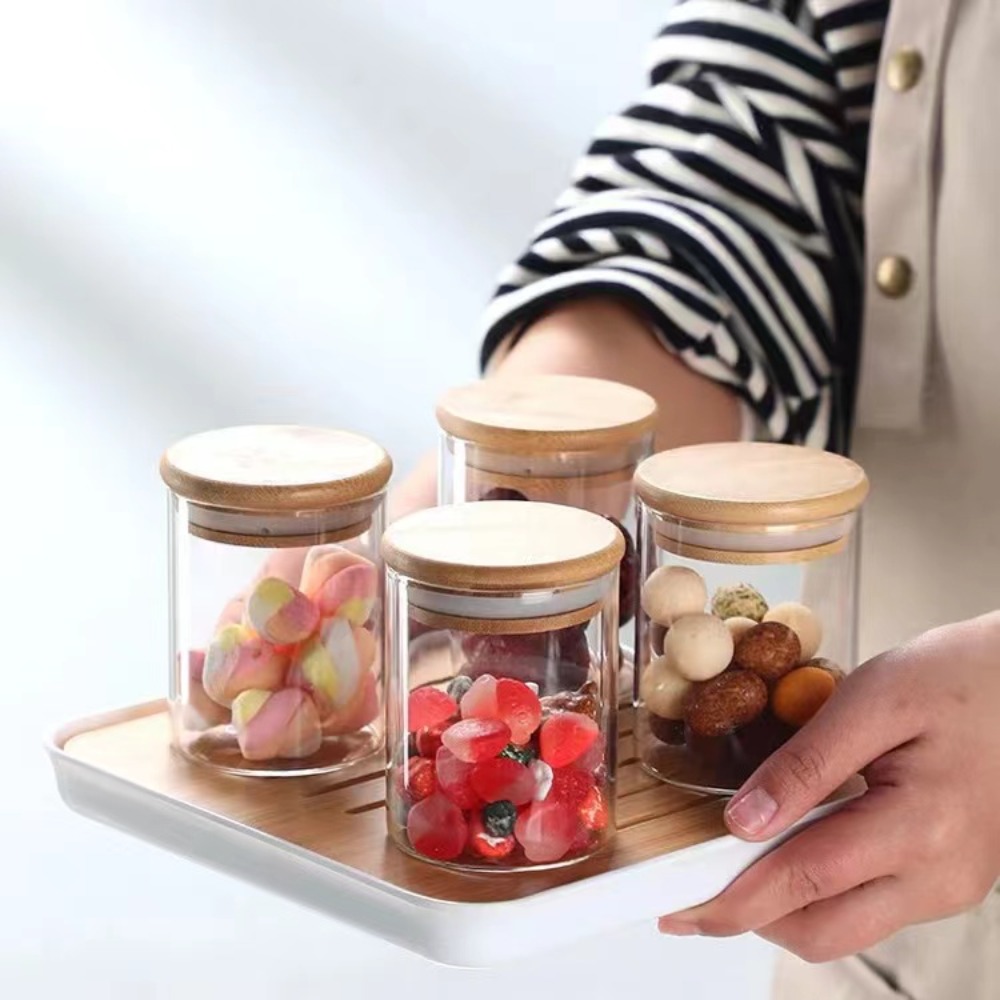 ถังเก็บอาหารทำจากไม้ไผ่ฝาปิดสำ - Homemade Food Snacks บทวิจารณ์และราคา