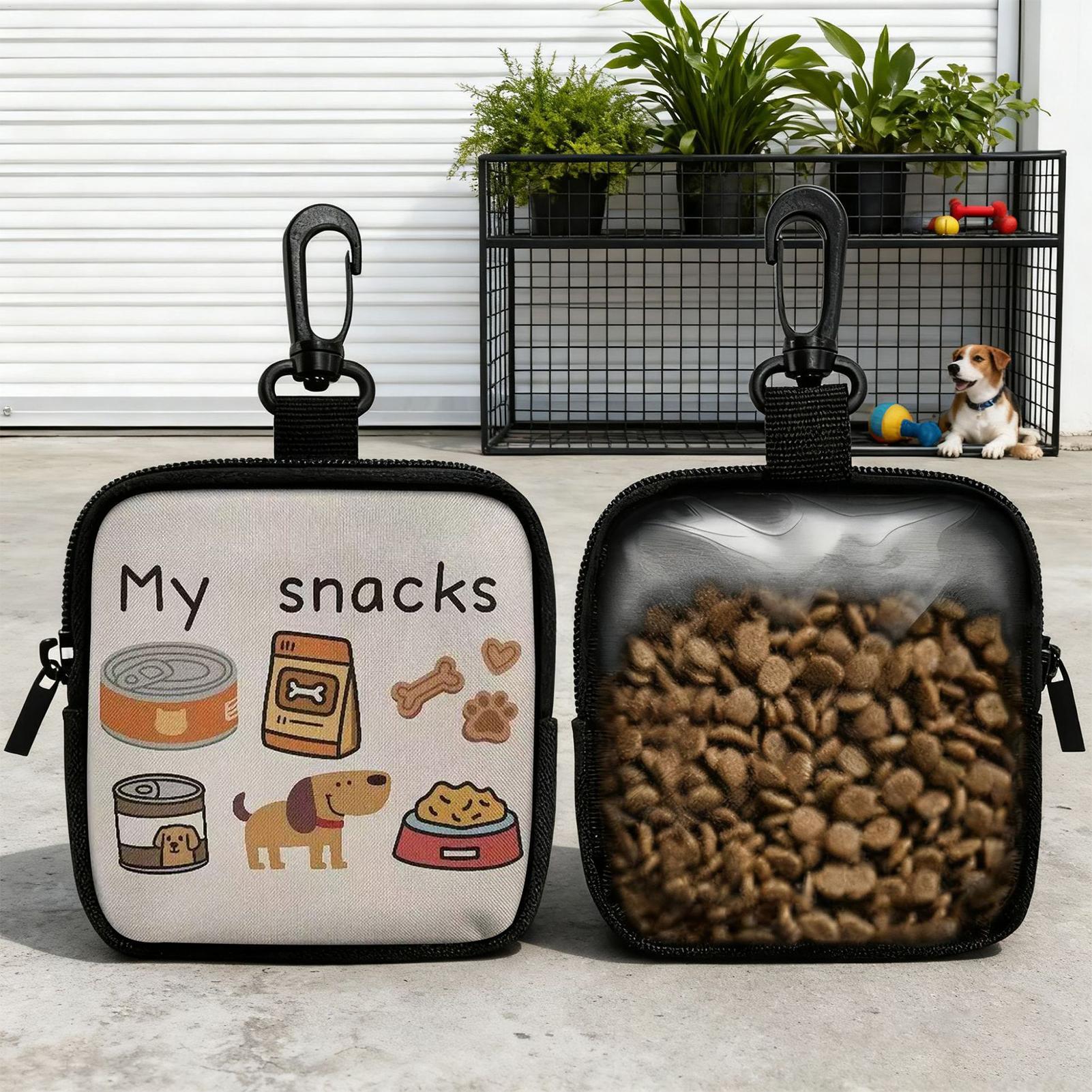 กระเป๋าใส่ขนมสุนัขแบบพกพา กล่อ - Food Snacks For Hiking บทวิจารณ์และราคา