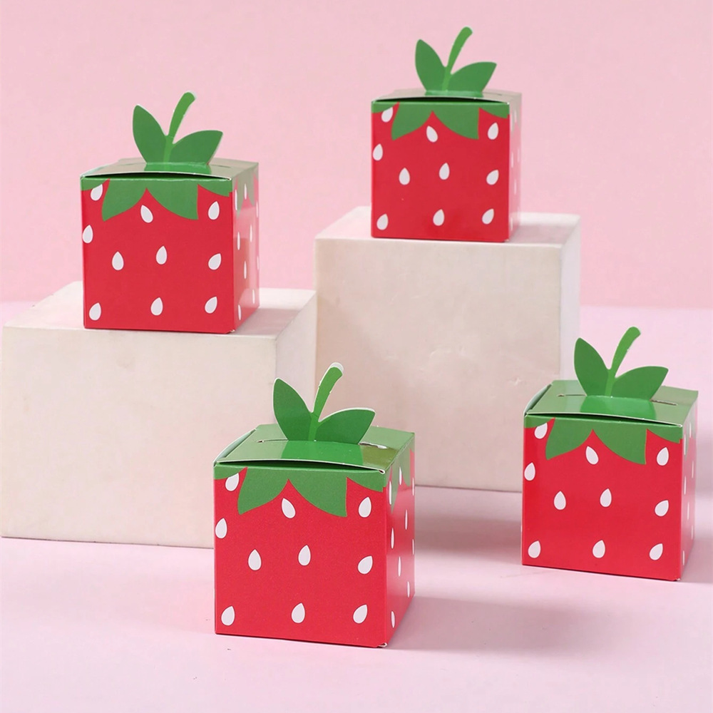 10 ชิ้นผลไม้หวานสตรอเบอร์รี่ธี - Food Or Snacks บทวิจารณ์และราคา