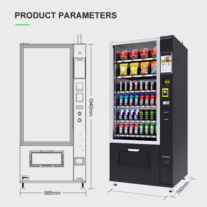 ตู้จำหน่ายสินค้าอัตโนมัติแบบคล - Food Snack บทวิจารณ์และราคา