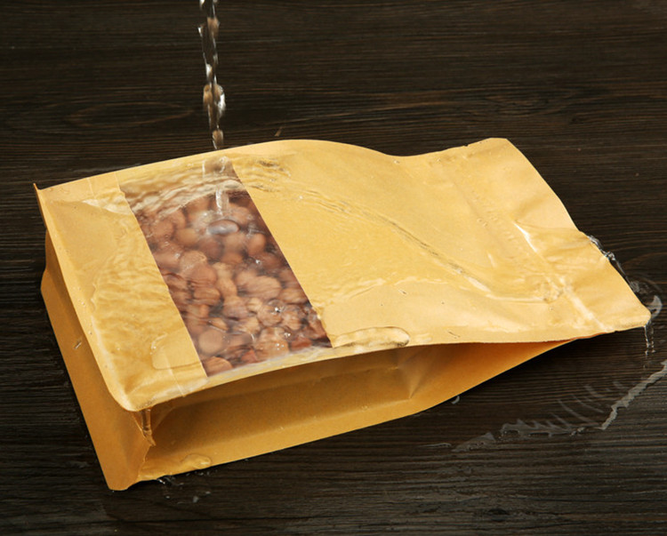 ถุงซิปล็อคกระดาษคราฟท์แบบตั้งไ - Food Snacks Logos บทวิจารณ์และราคา