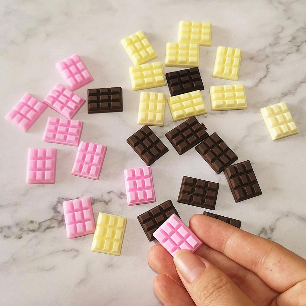 10ชิ้น23*16มม. ช็อกโกแลตผสมพอล - Food Like Snacks บทวิจารณ์และราคา