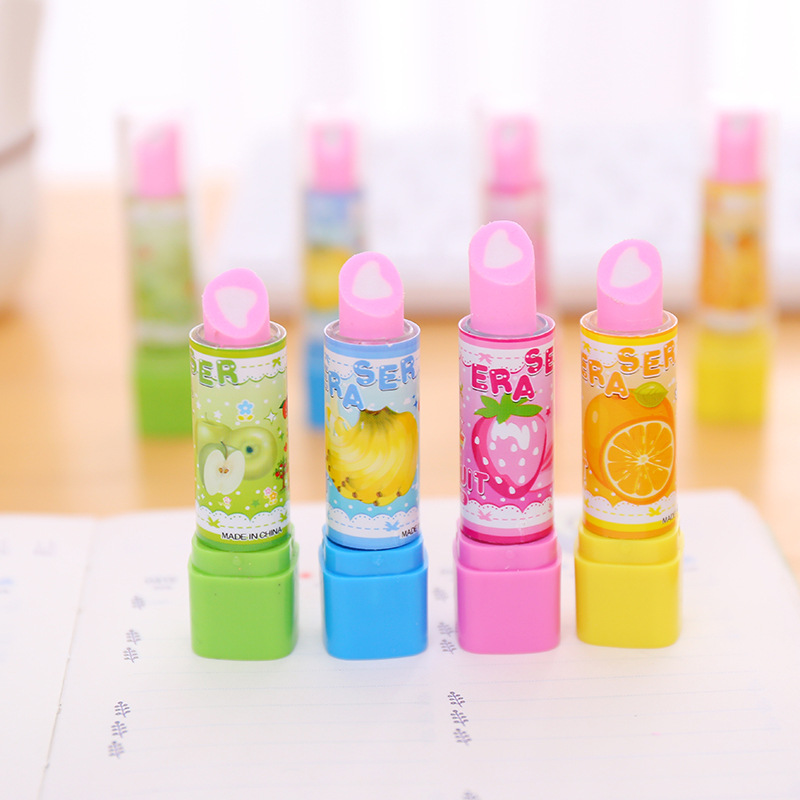 10 ชิ้นการ์ตูนผลไม้ลิปสติกรูปร - Food Or Snacks บทวิจารณ์และราคา