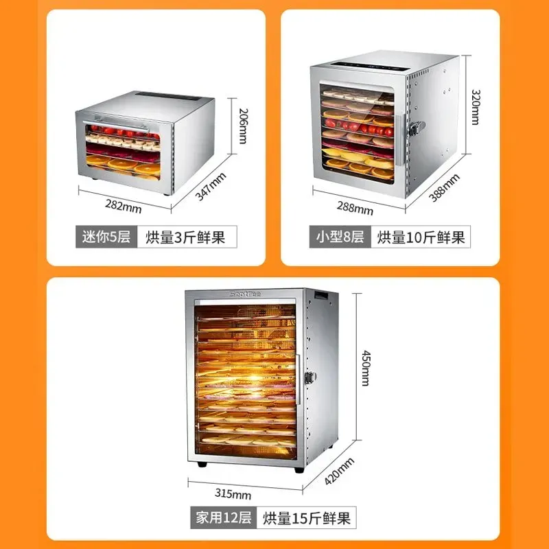 เครื่องอบแห้งอาหารแบบเลือกได้  - Food Snacks Options บทวิจารณ์และราคา
