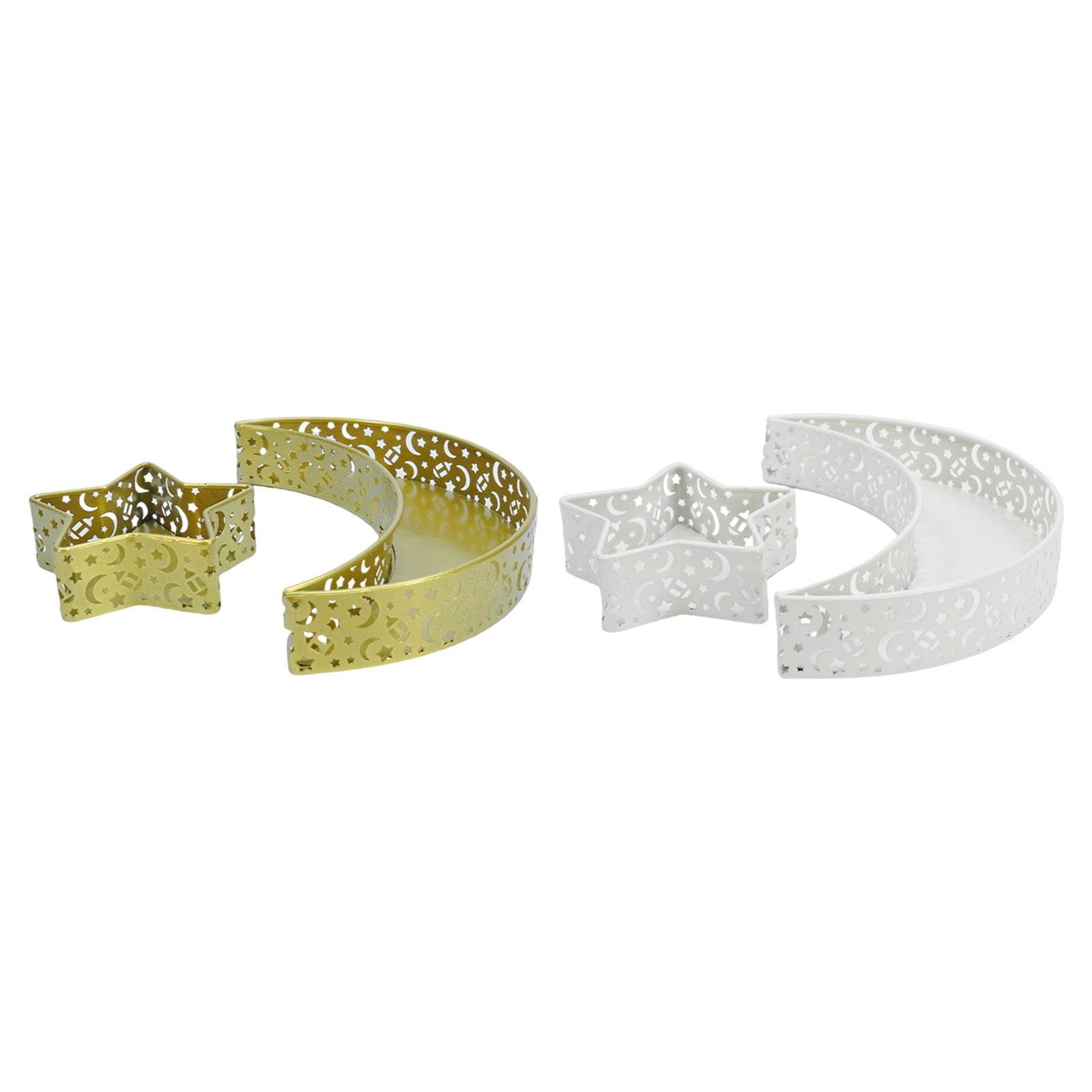 ถาดขนมรอมฎอนรูปพระจันทร์และดาว - Food Platter Snacks บทวิจารณ์และราคา