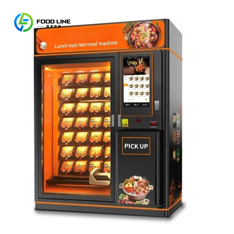 ตู้จำหน่ายอาหารร้อนแบบกำหนดเอง - Food Snack บทวิจารณ์และราคา