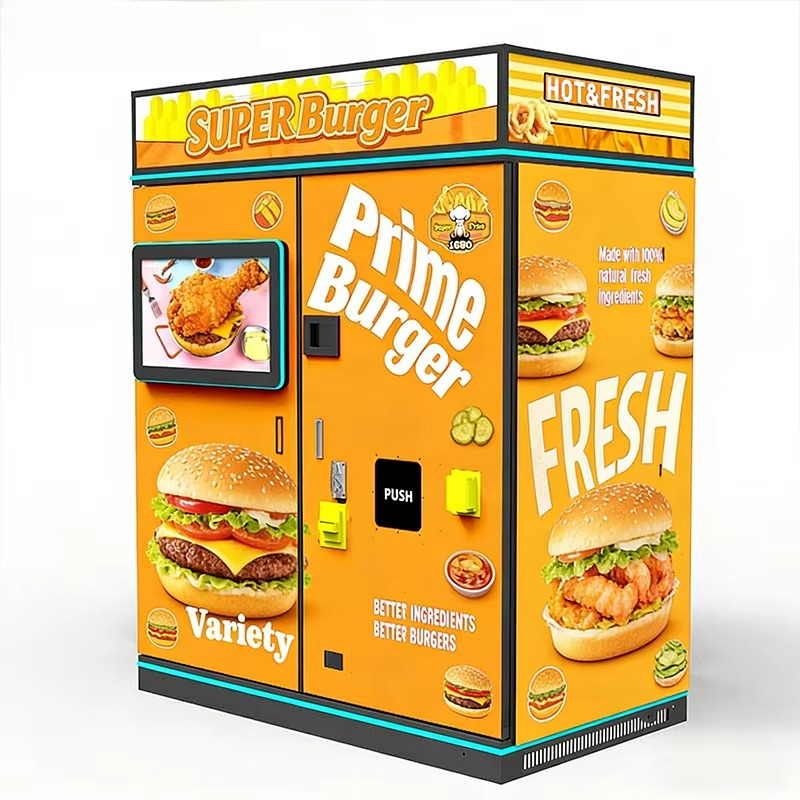 เครื่องจำหน่ายอาหารจานด่วนอัตโ - Food Snack บทวิจารณ์และราคา
