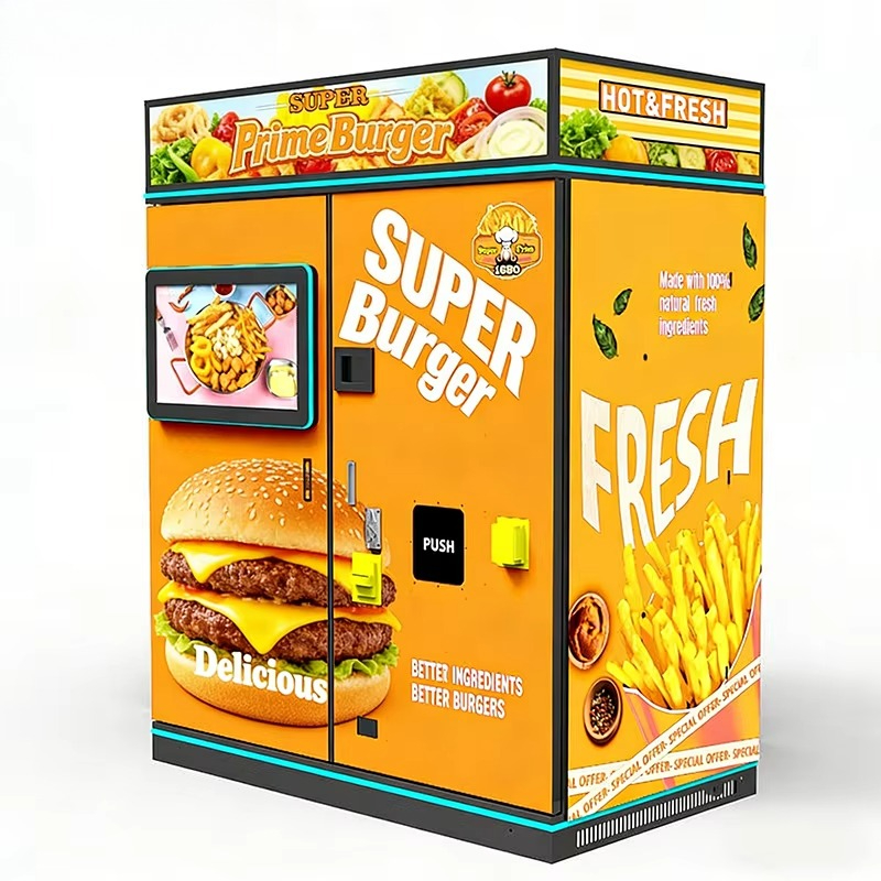 เครื่องจำหน่ายอาหารจานด่วนอัตโ - Food Snack บทวิจารณ์และราคา
