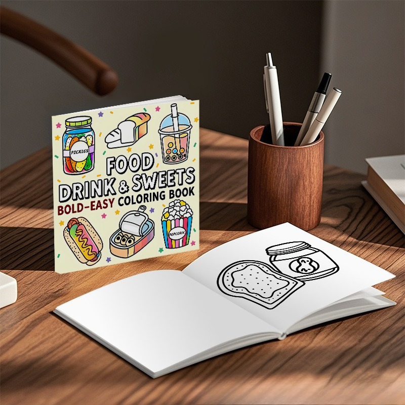 อาหาร เครื่องดื่ม และขนมหวาน ส - Food Snacks Drawing บทวิจารณ์และราคา