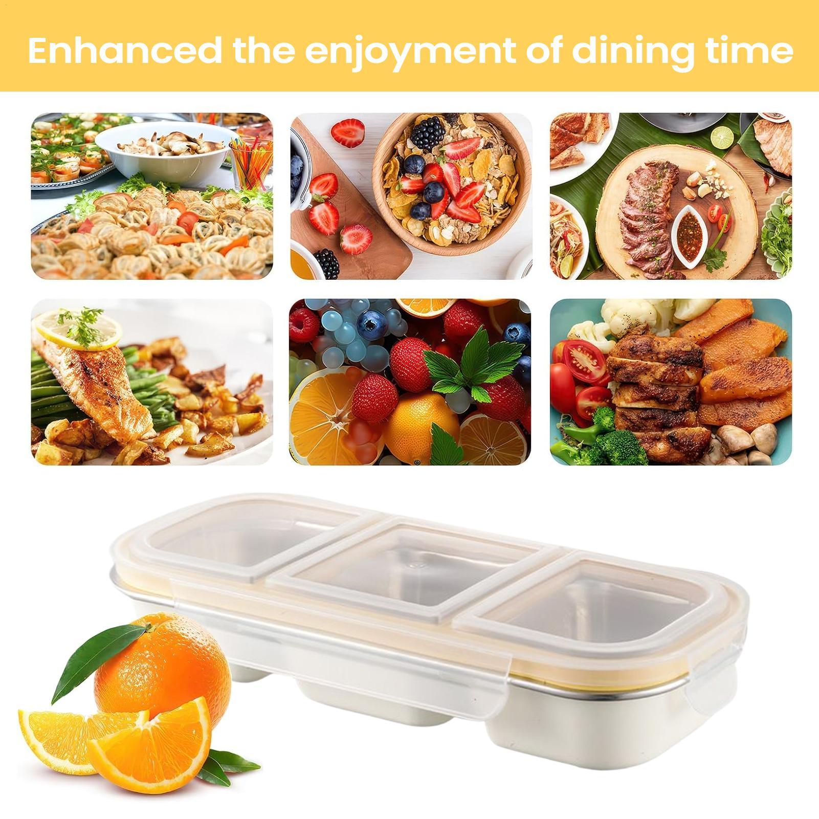 กล่องขนมสแตนเลส กล่องใส่ขนมกัน - Food Snacks For School บทวิจารณ์และราคา