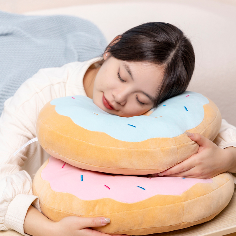 Candy สี Donut Plush หมอนเก้าอ - Soft Food Snacks Kids บทวิจารณ์และราคา