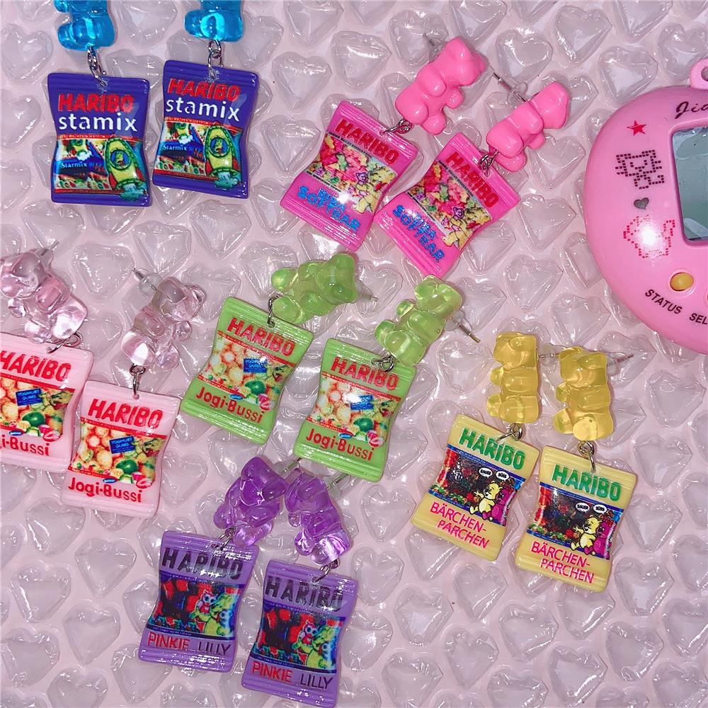 Y2K Mini Candy หมีที่มีสีสัน E - Food E Snacks บทวิจารณ์และราคา