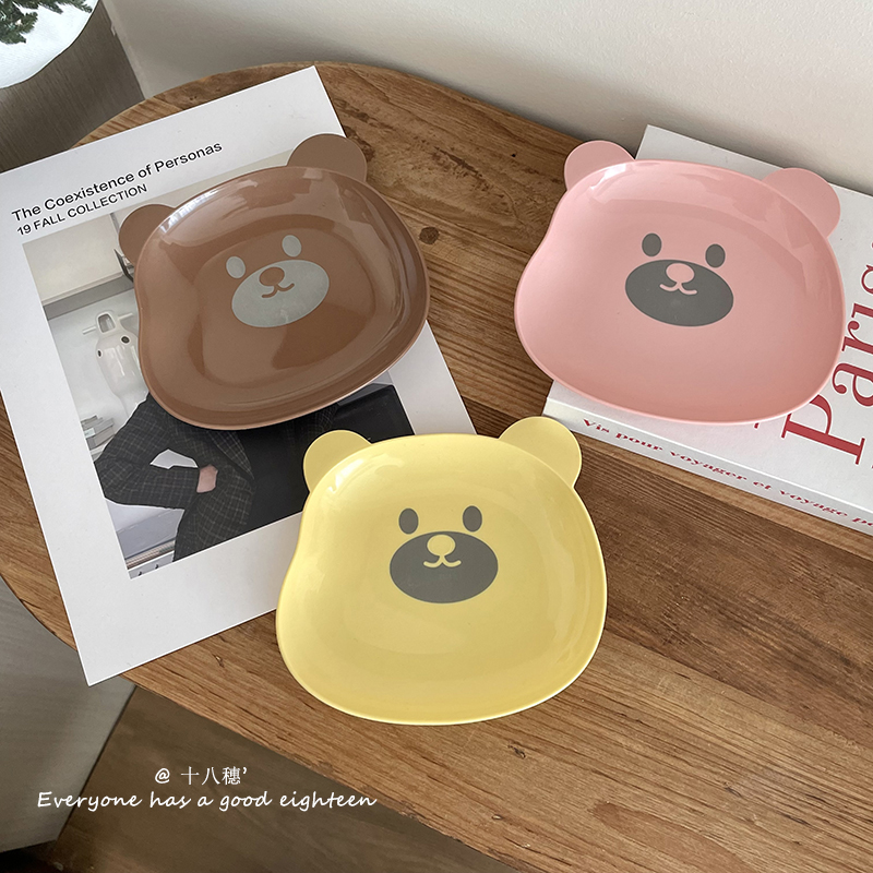 หมีน่ารักถาดเก็บอาหารผลไม้แห้ง - Food Platter Snacks บทวิจารณ์และราคา