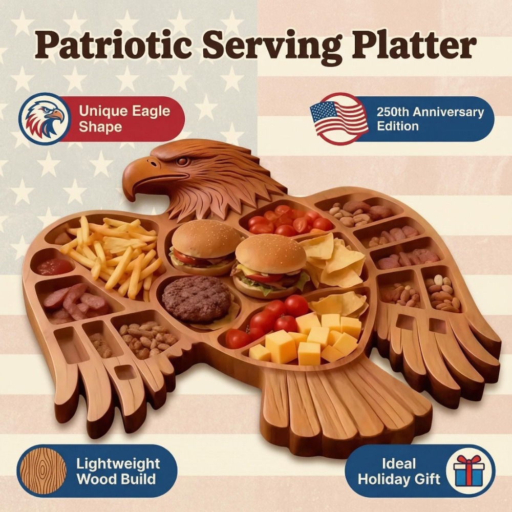 ถาดไม้รูปนกอินทรีสำหรับใส่ผลไม - Food Platter Snacks บทวิจารณ์และราคา