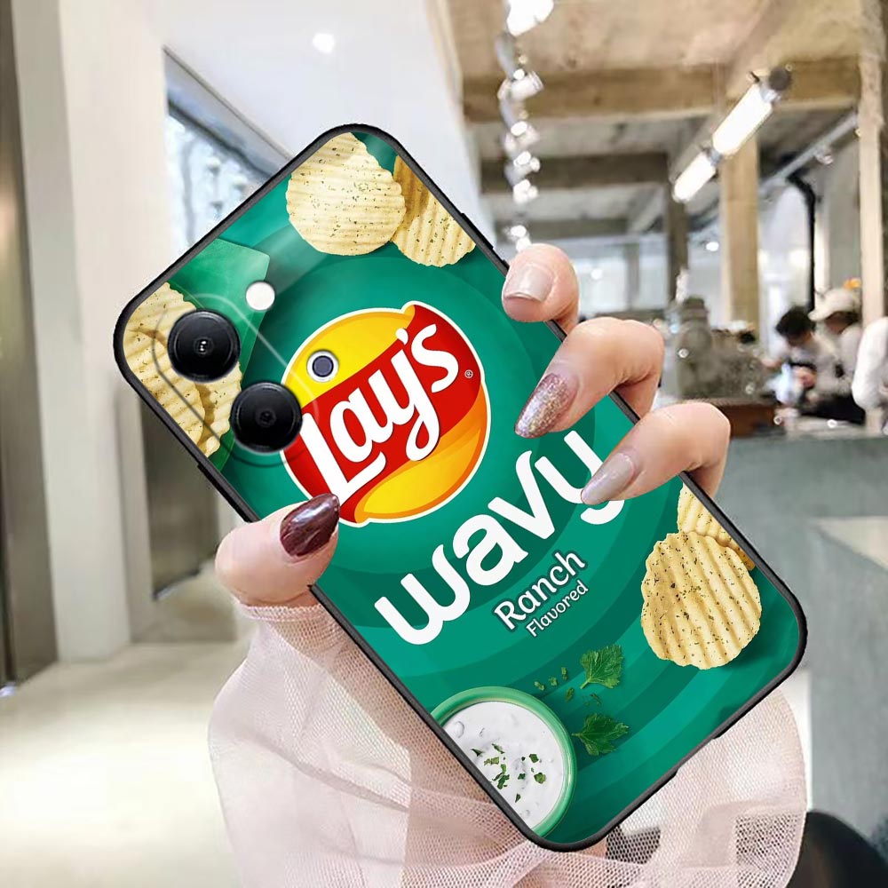 เคสโทรศัพท์สำหรับ VIVO Y400 Y0 - Food Snacks Logos บทวิจารณ์และราคา