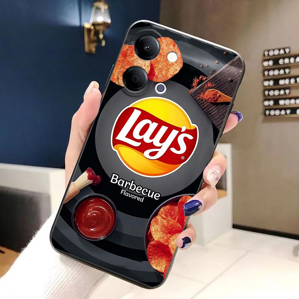 เคสโทรศัพท์สำหรับ VIVO Y400 Y0 - Food Snacks Logos บทวิจารณ์และราคา