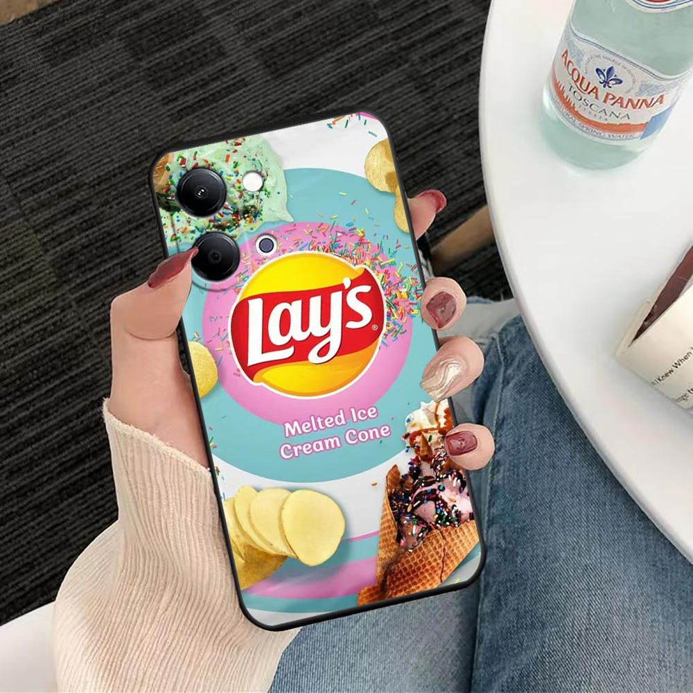 เคสโทรศัพท์สำหรับ VIVO Y400 Y0 - Food Snacks Logos บทวิจารณ์และราคา