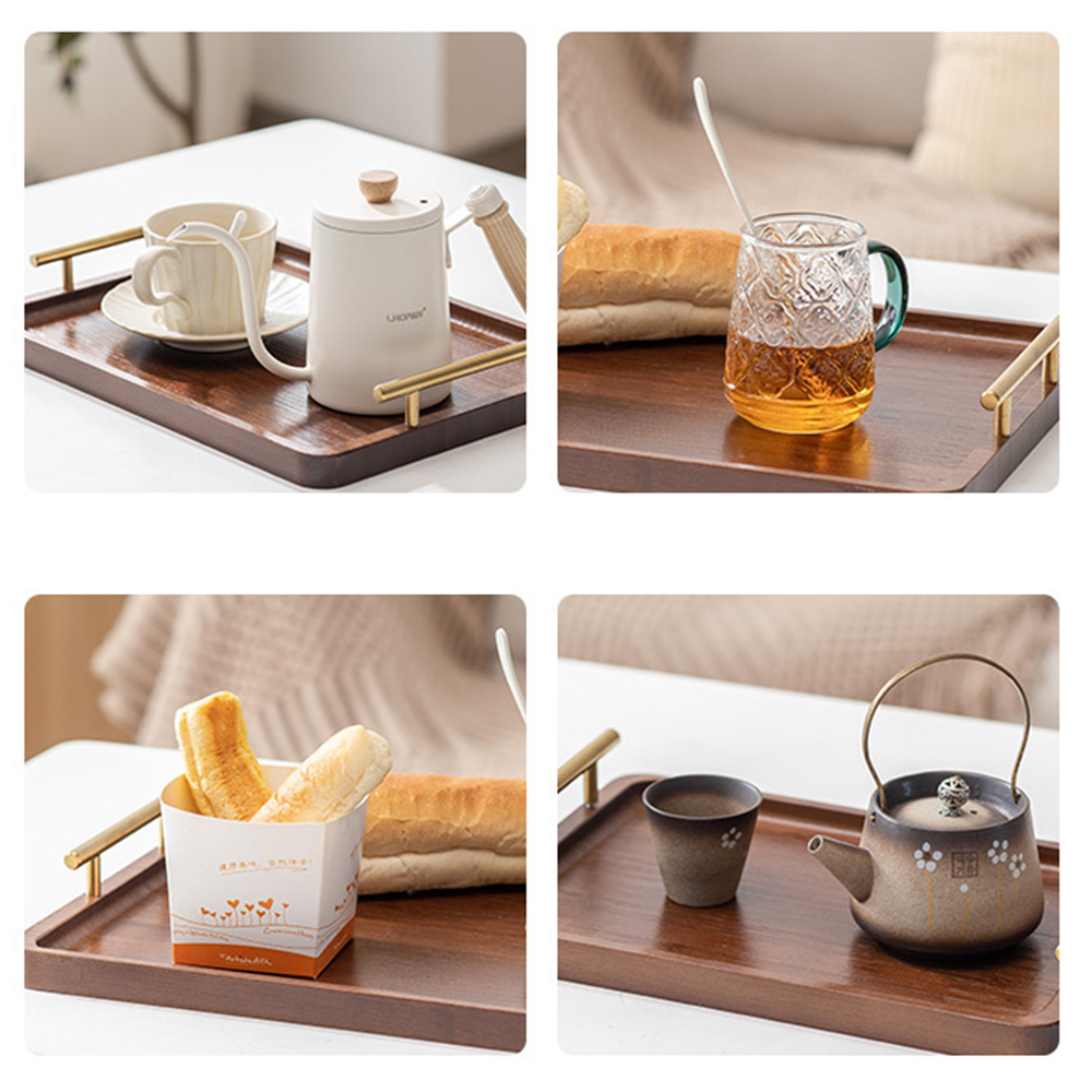 ถาดเสิร์ฟไม้พร้อมที่จับถาดชาไม - Food Platter Snacks บทวิจารณ์และราคา