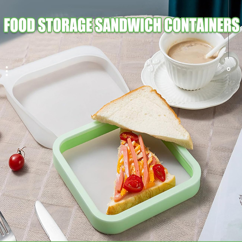 ซิลิโคนแซนวิช Toast กล่อง Bent - Food Or Snacks บทวิจารณ์และราคา