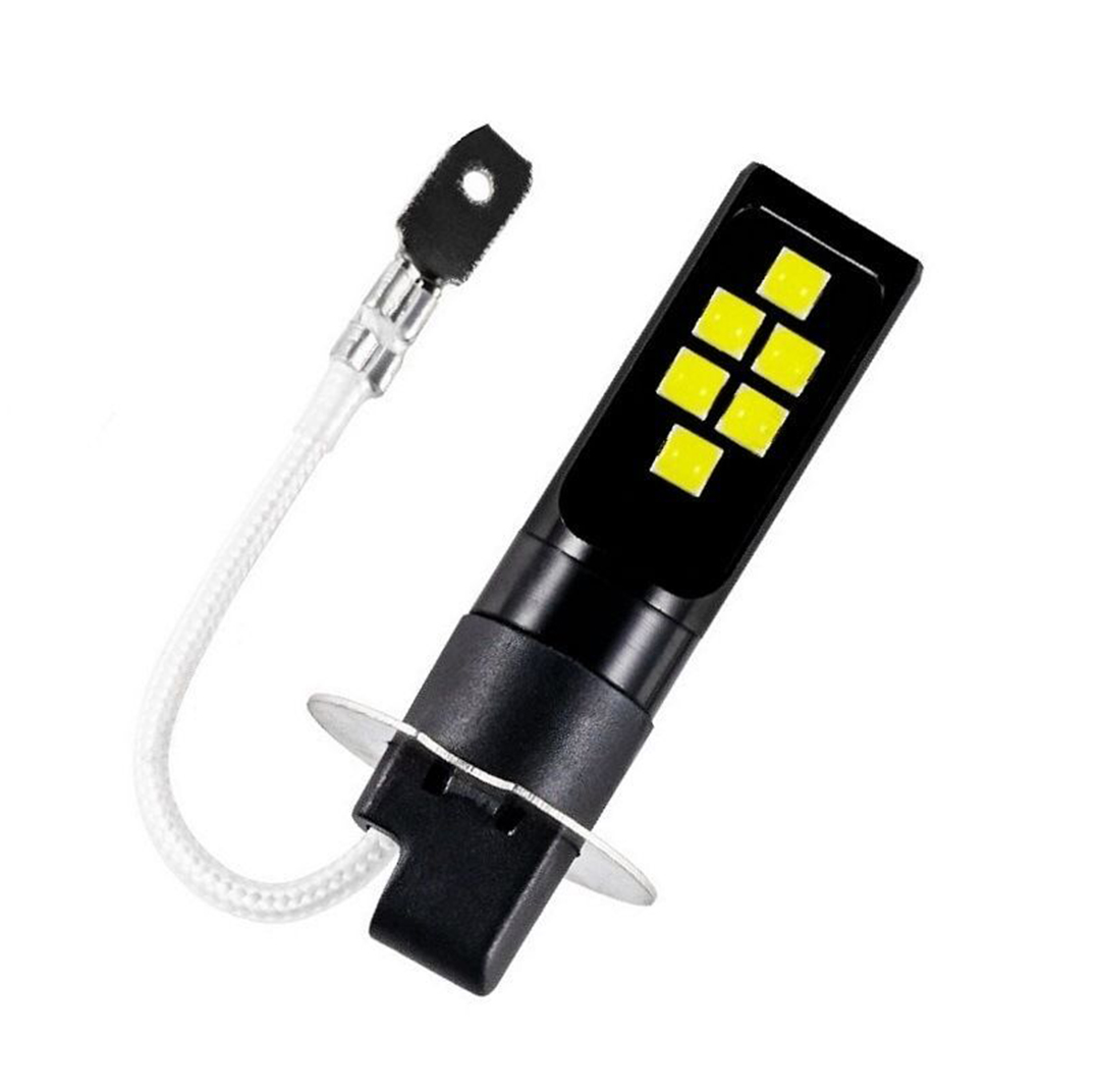 2 ชิ้น ไฟตัดหมอก LED H3 สำหรับ - Yellow Food Snacks บทวิจารณ์และราคา